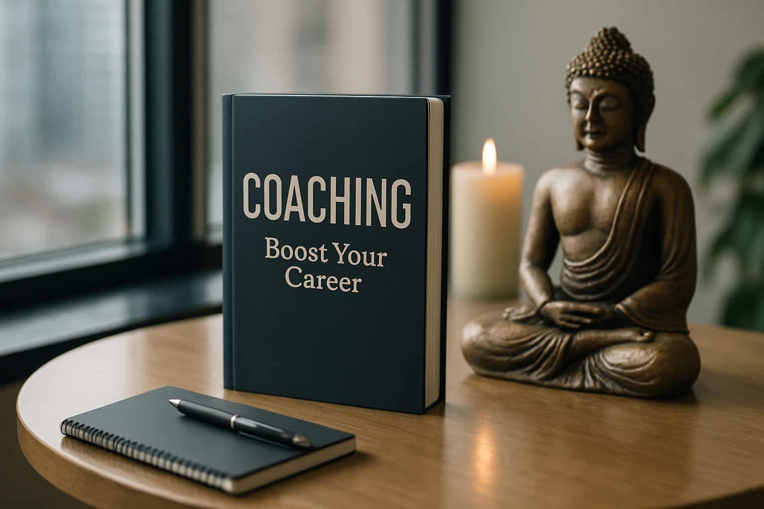 Un coach professionnel guide un client vers le succès