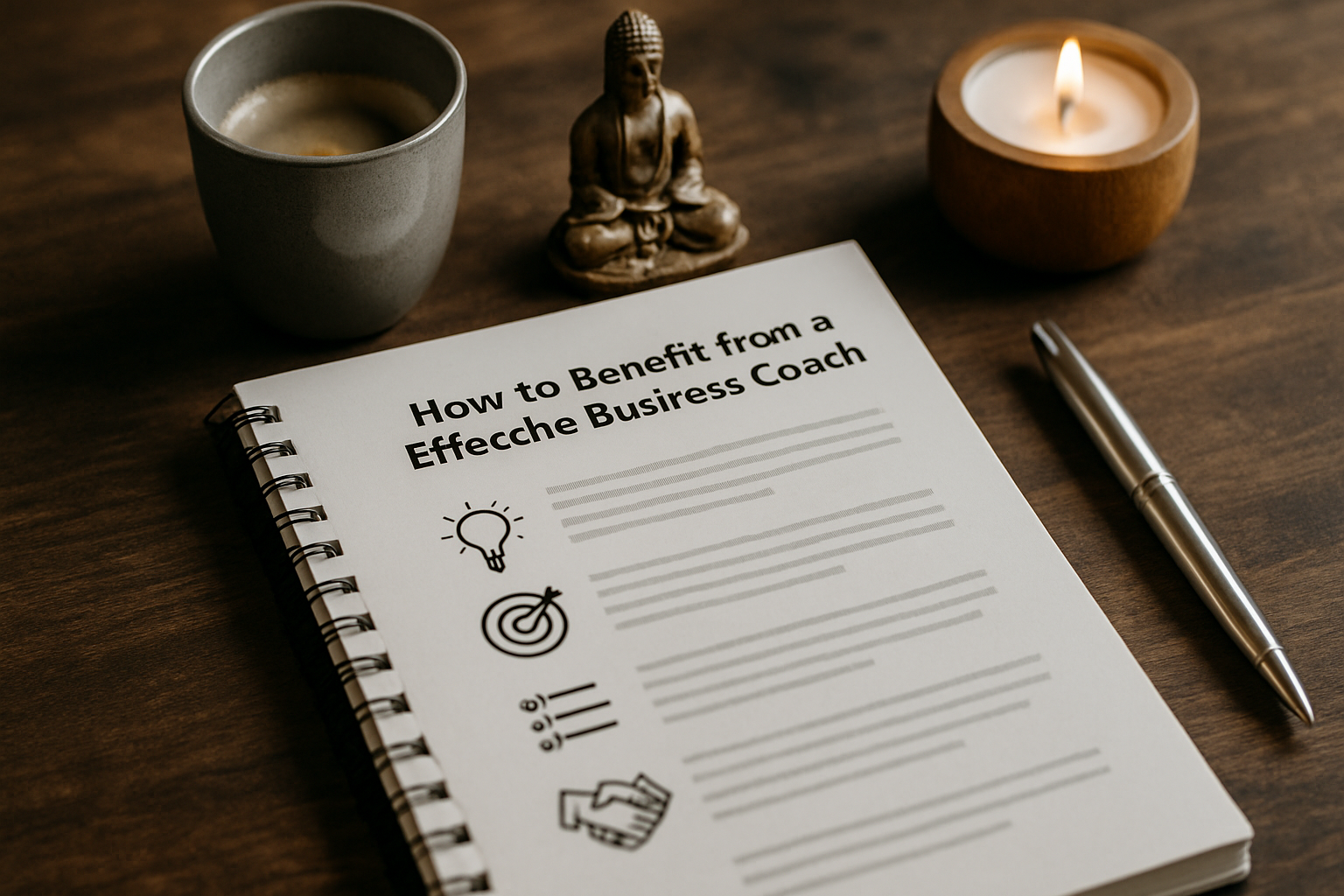 Coach d'affaires en séance avec un entrepreneur